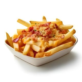 PATATINE FRITTE CHEDDAR E BACON