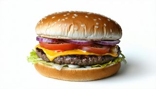 Hamburger beef, Coca-Cola 33 cl