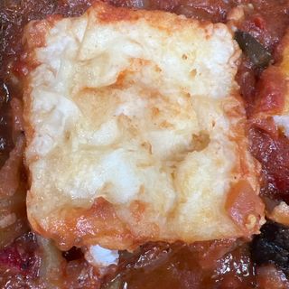 Bacallà amb samfaina