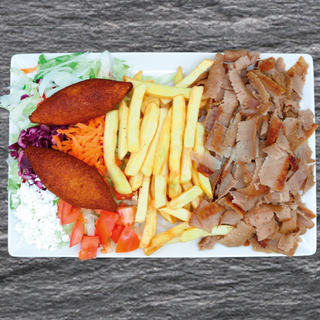 Plato Kebab Con Kofte (2 Uds.)