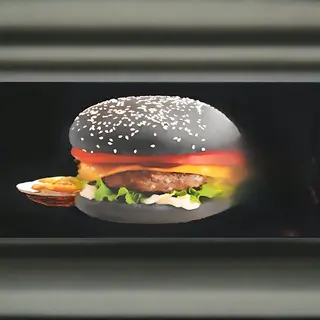 Black diamond manzo burger