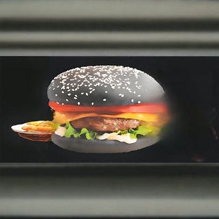 Black diamond manzo burger