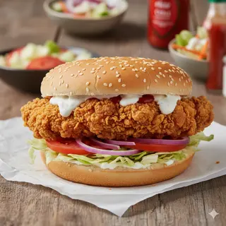 Hamburguesa De Pollo