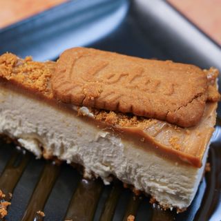 Tarta de dulce de leche y galleta lotus