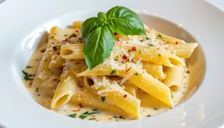 Tagiatelle w sosie brokułowo serowym