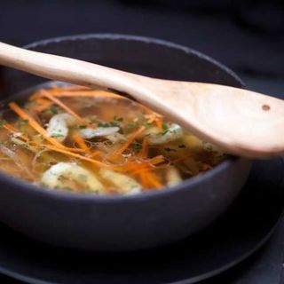 Rosół z Kaczki z Kluseczkami