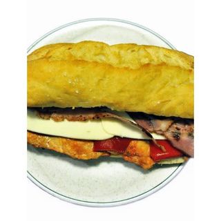 Bocata De Lomo, Bacon Y Queso