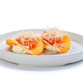 160. Chips salmon - 5 pezzi