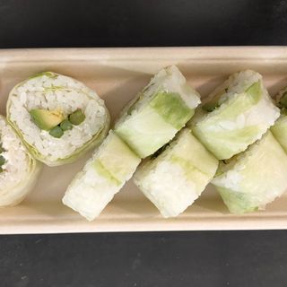 Spring tempura langostino y aguacate (8 uds.)