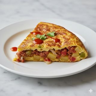 Tortilla De Picadillo 1 Ud.