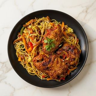 Stir-Fry Pasta Turkey
