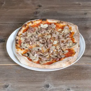 Funghi e salsiccia