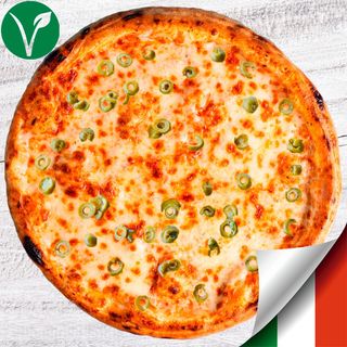 Pizza Margarita-aceitunas (33cm)