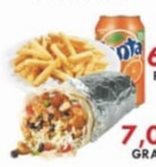 Menú Rollo Con Arroz (Grande)