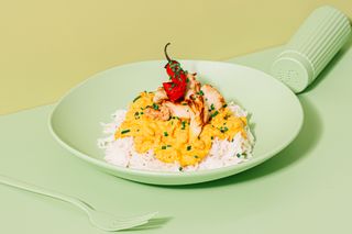 Mushroom cremy curry