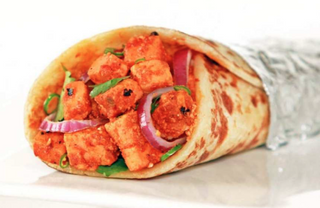 Twarożek tikka (paneer tikka)
