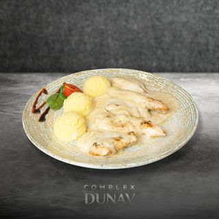 Пиле със сос " Четири сирена "  (350г)