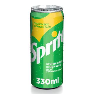 Sprite с вкус на лимон и лайм (330мл)