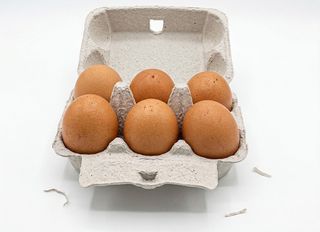 Uova fresche da allevamento - confezione da 6