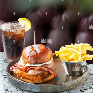 Egg Burger Menu