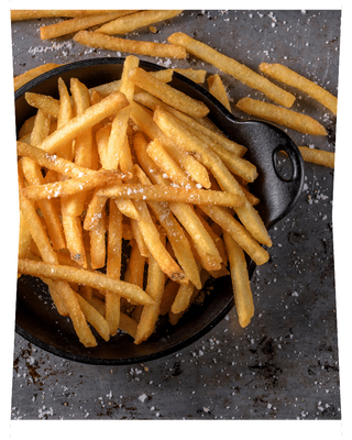 Assiette de frites