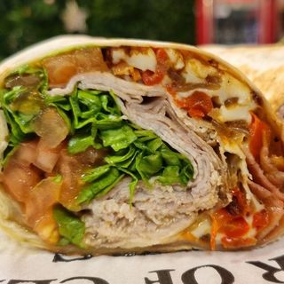 Fajita De Pollo desmenuzado