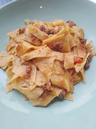 Maccheroni al ragù di anatra