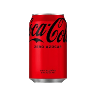 Lata Coca-Cola Zero 330 ml