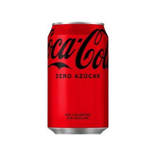 Lata Coca-Cola Zero 330 ml