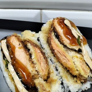 Onigirazu Salmon Panko