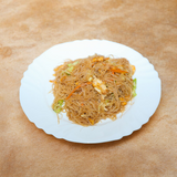 Prženi pirinčani rezanci sa povrćem (18蔬菜炒粉干)
