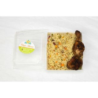 Mini Basmati Fried Rice & Grilled Chicken