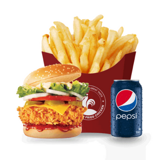Frango Burger Menu