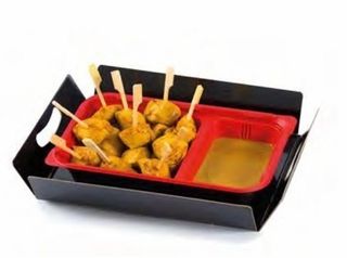 Bandeja de pollo satay (10 uds.)