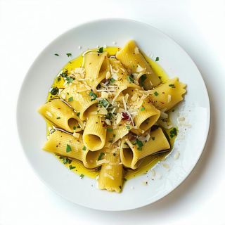 Pasta fresca aglio e olio