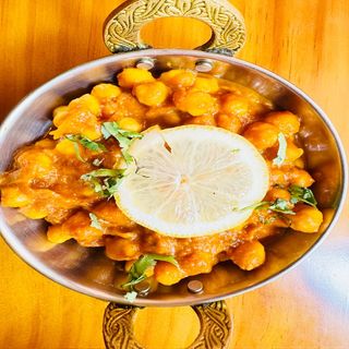 Chana Masala com Arroz