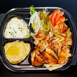 Plat Shawarma Poulet + Coca