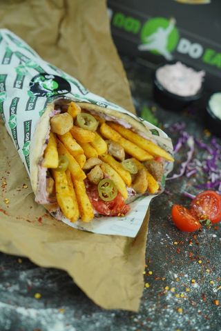 გირო ქათმის მერაკე სოუსით