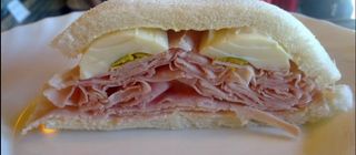 Tramezzino prosciutto cotto e uova