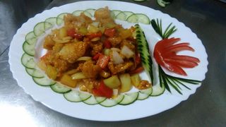 Kiselo slatko riblji file