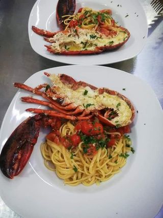 Linguine agli scampi