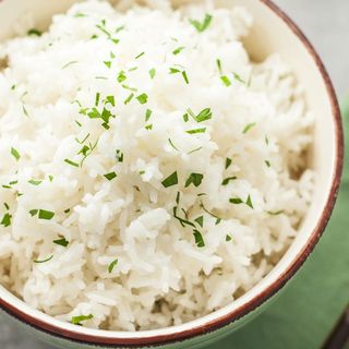 Plain rice