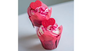 Muffin czekoladowo - wiśniowy