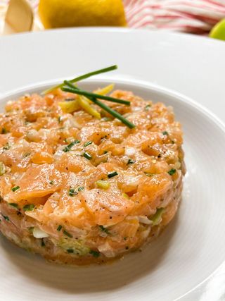 tartare saumon