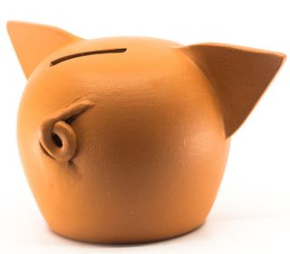 Pusculita ceramica Chalk Collection XS Grey (XS)