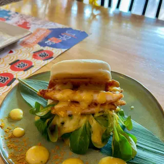 Pan Bao de Pollo al Curry y Miel