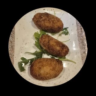 Croquetas caseras de jamón ibérico