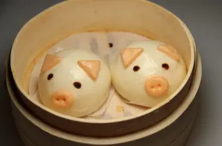 9. Pork bao dolce - 2 pezzi