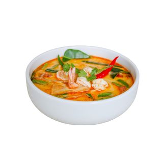 Zupa na bazie mleka kokosowego