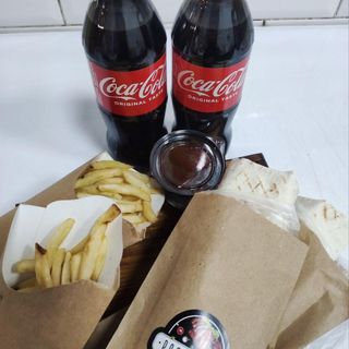 Легкий обід з Шаурмою на двох